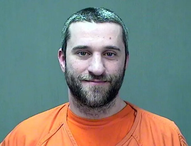 Dustin Diamond 2014. aastal pärast baarikaklust, kus näitleja ründas meest noaga.