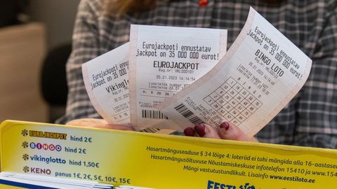 Eilne lotomäng tegi ühe eestlase sadade tuhandete eurode võrra rikkamaks