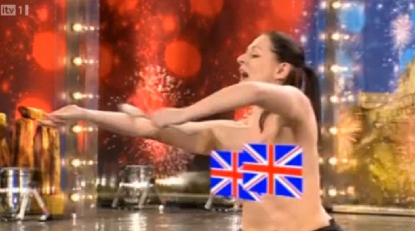 Tia Brodie saates Britain's Got Talent