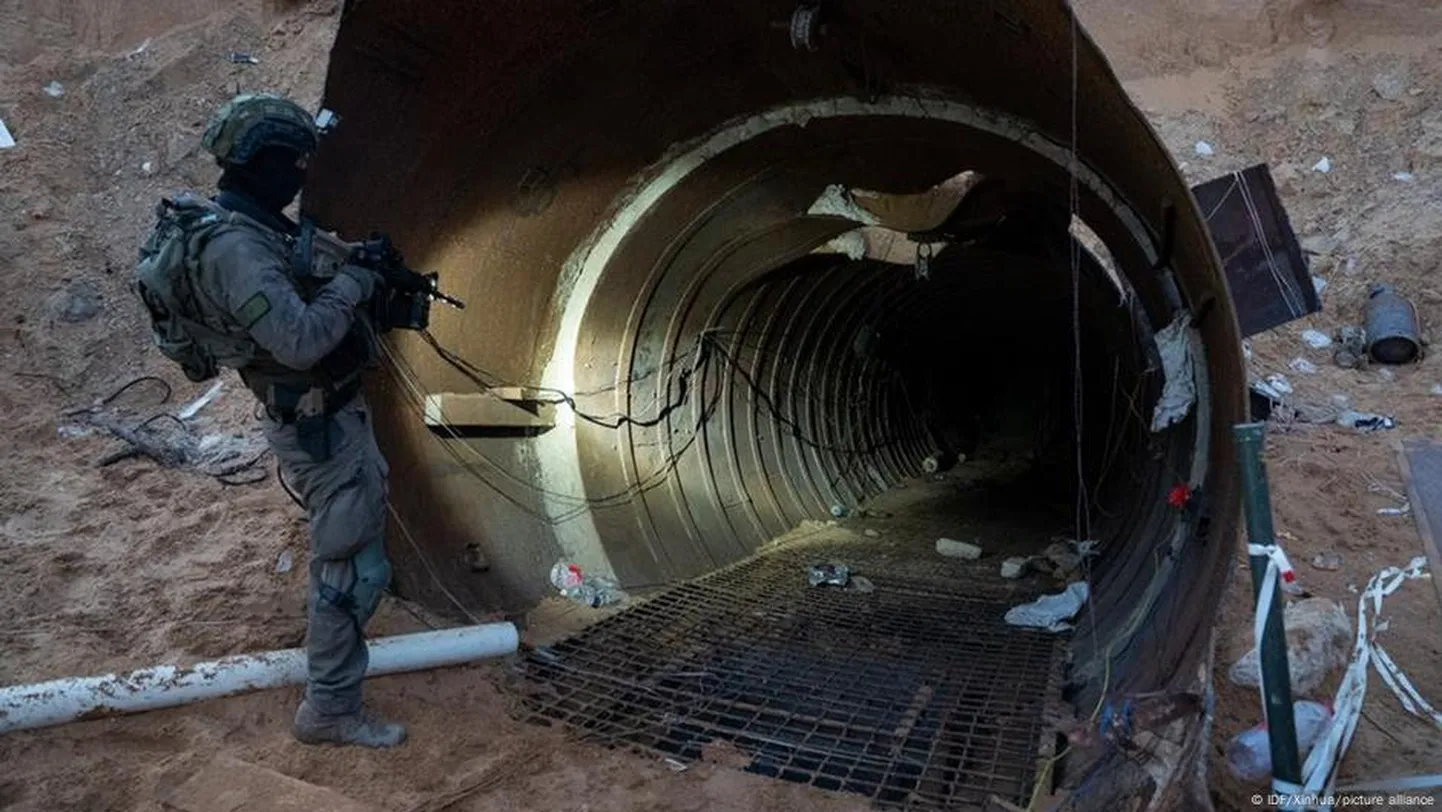 Тоннель ХАМАС в секторе Газа (фото из архива)