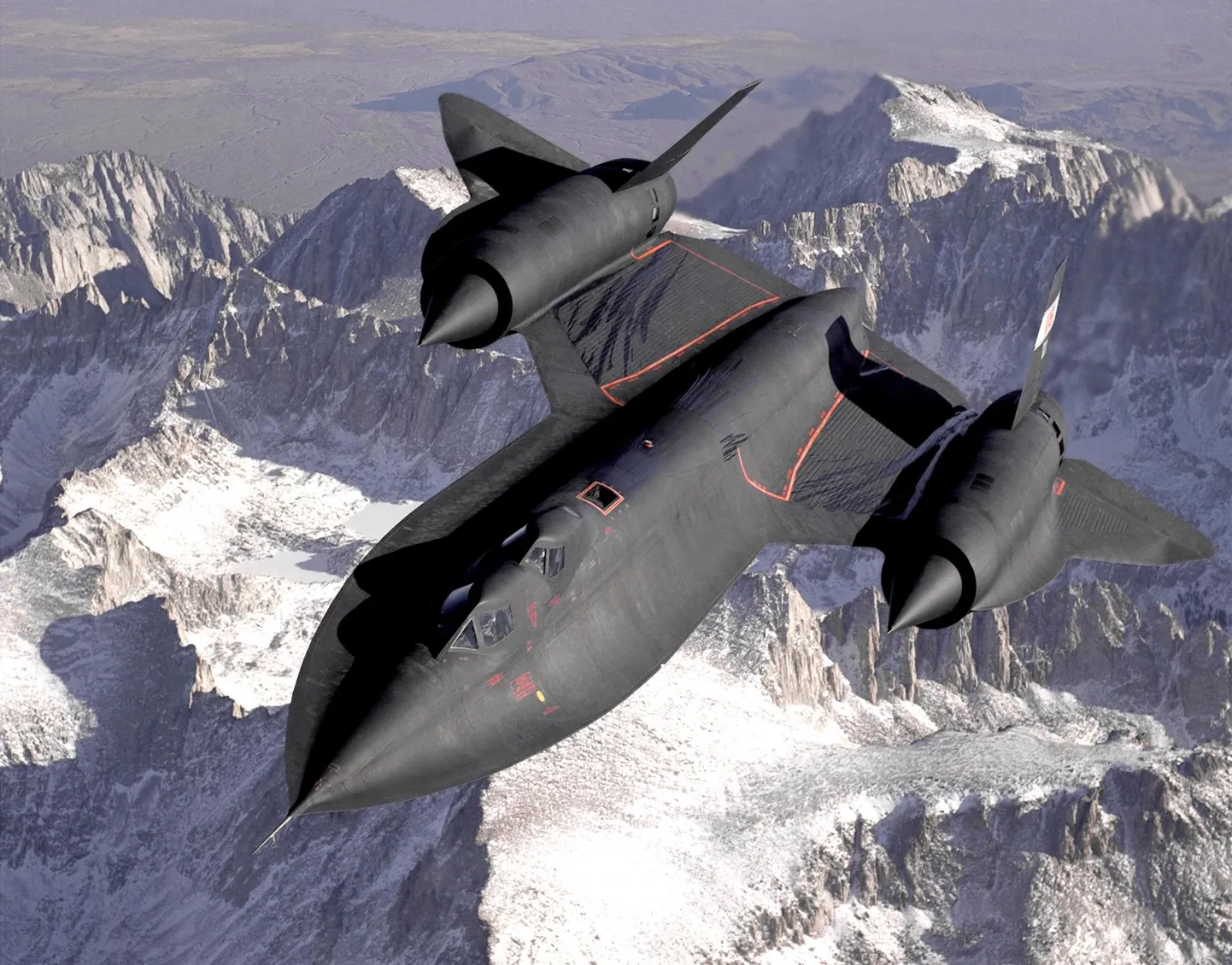 SR-71 Blackbird.