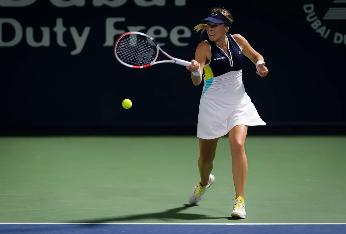 Anett Kontaveit tänavu Dubais.