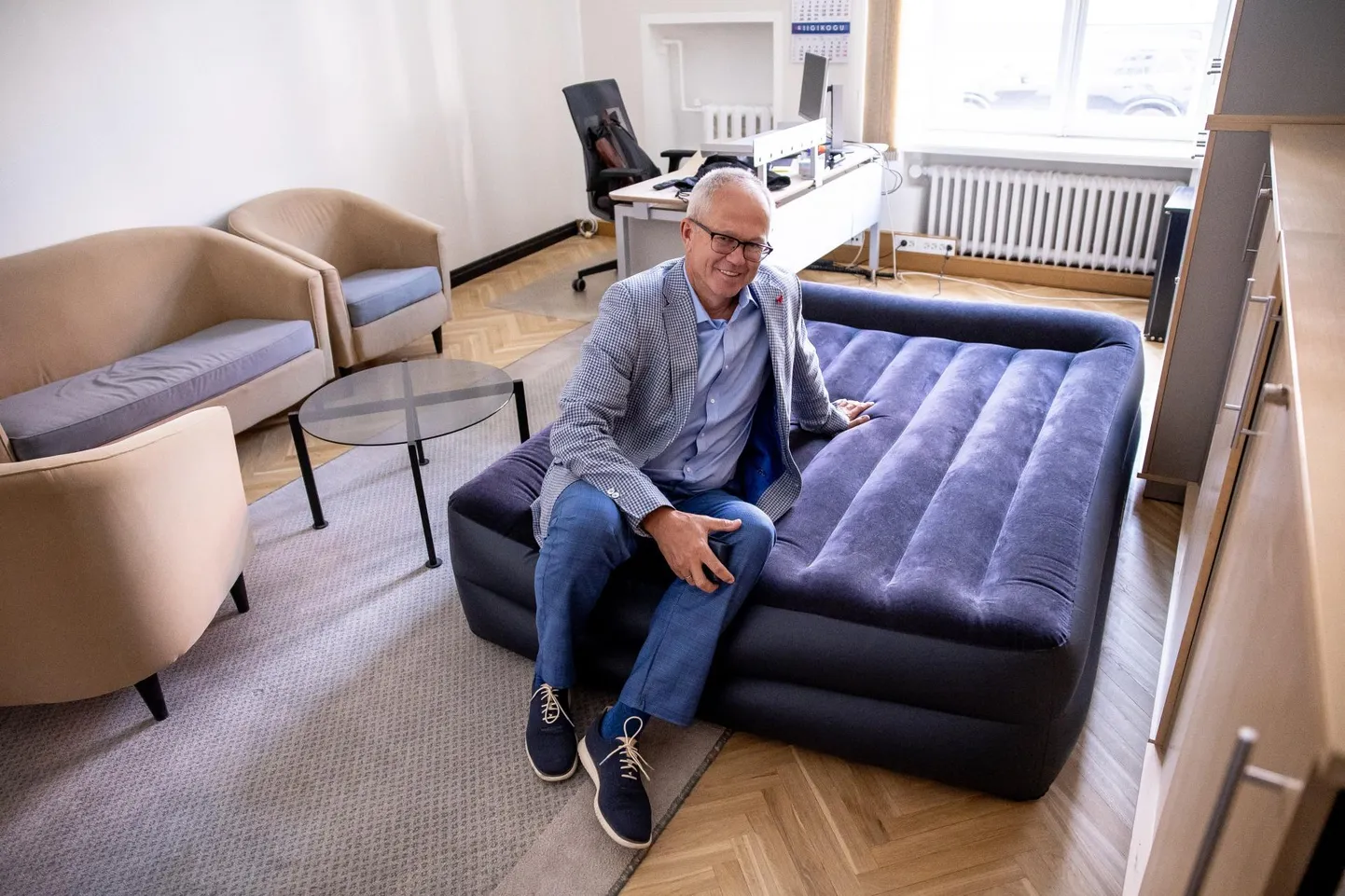 Mart Maastik lootis, et ööistungi jooksul saab vähemalt ühe tunnigi magada.
