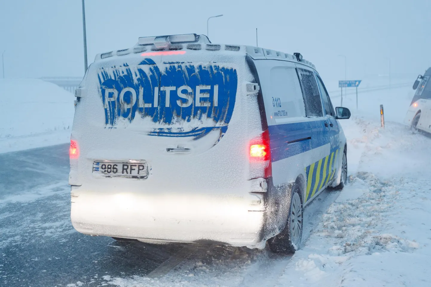 Politseiauto. Foto on illustratiivne.