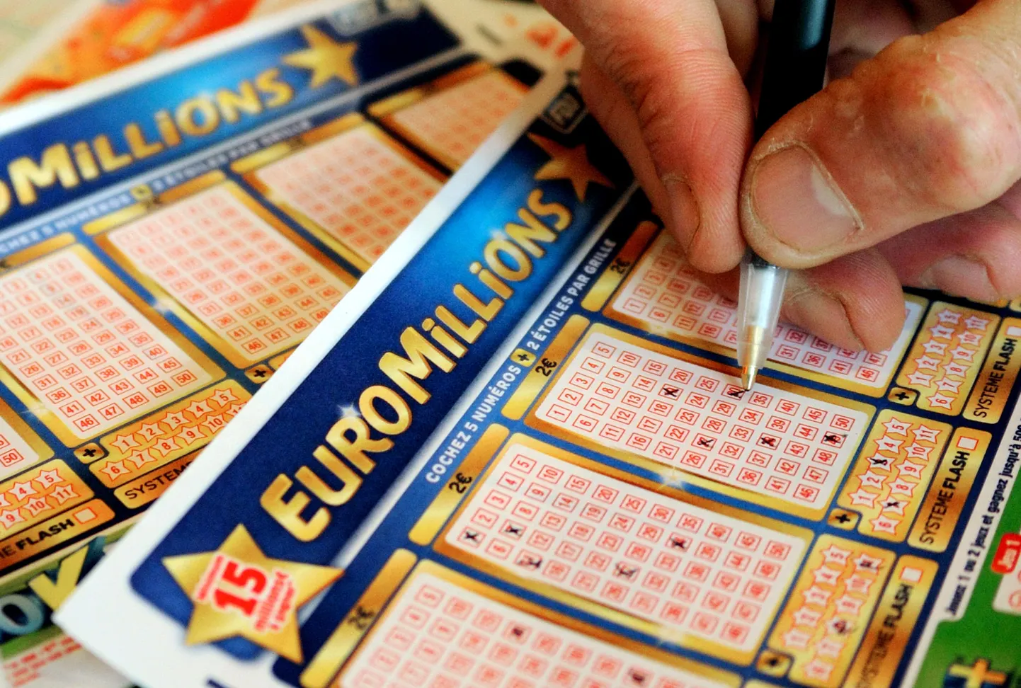 EuroMillionsi lotopilet.