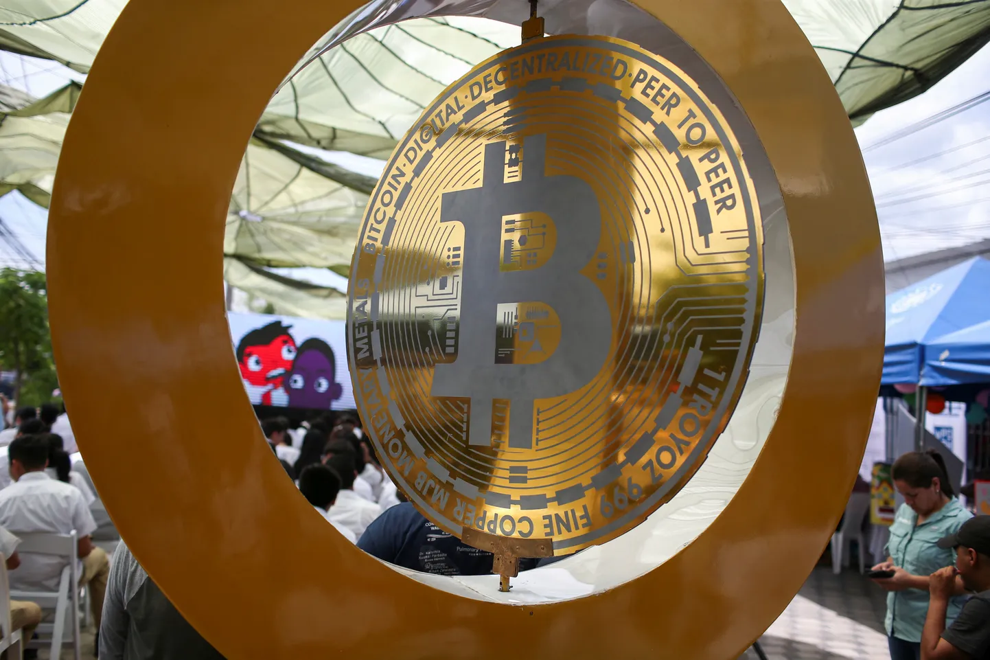 Bitcoin. Pilt on illustratiivne.