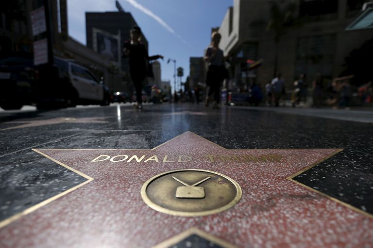 Donald Trumpi täht Hollywoodi bulvaril