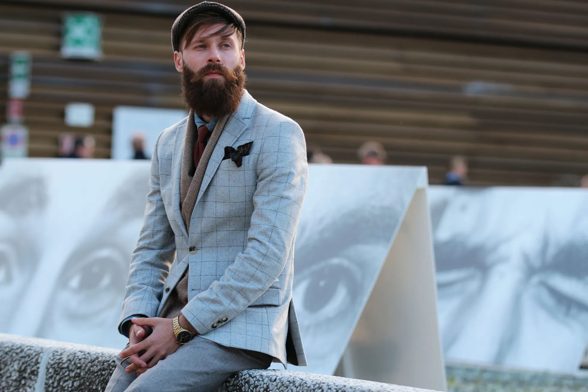 Modell Laviniu Fonta on tänapäeva hipsterite iidol, kuid lähemale suumides avastame tõupuhta chap’i. Ta on vanamoeliselt väljapeetud nii stiilis kui ka maneerides. / Scanpix
