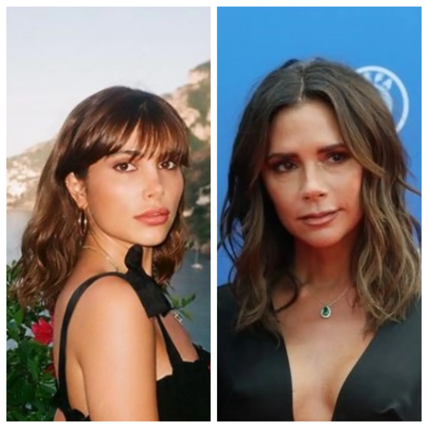Brooklyni kallim Phoebe Torrance ja ema Victoria Beckham.