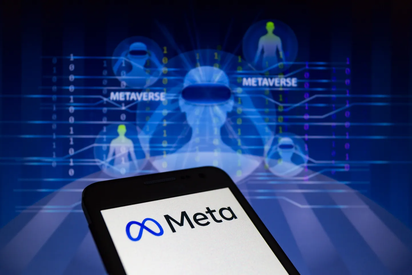 Meta logo.