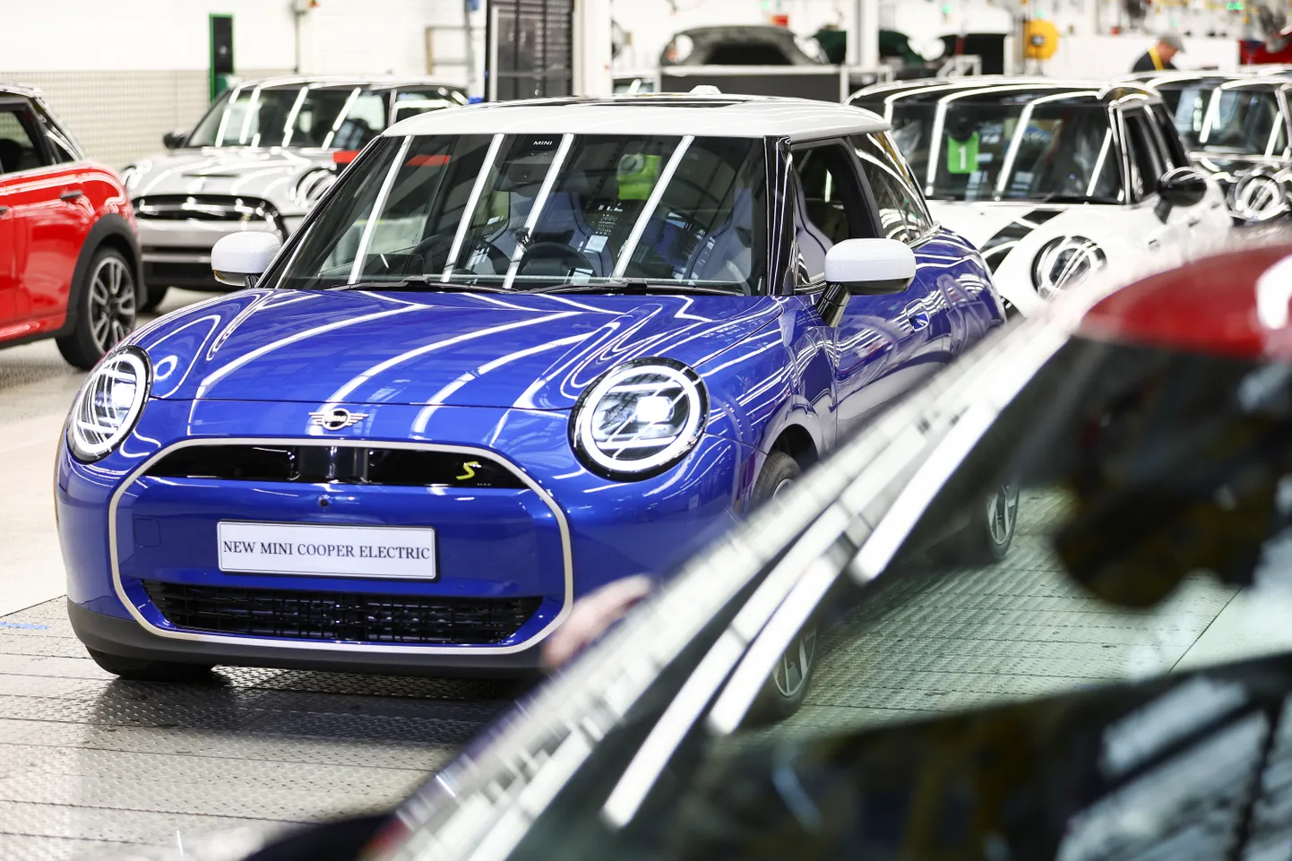 Elektrimootoriga Mini Cooper.