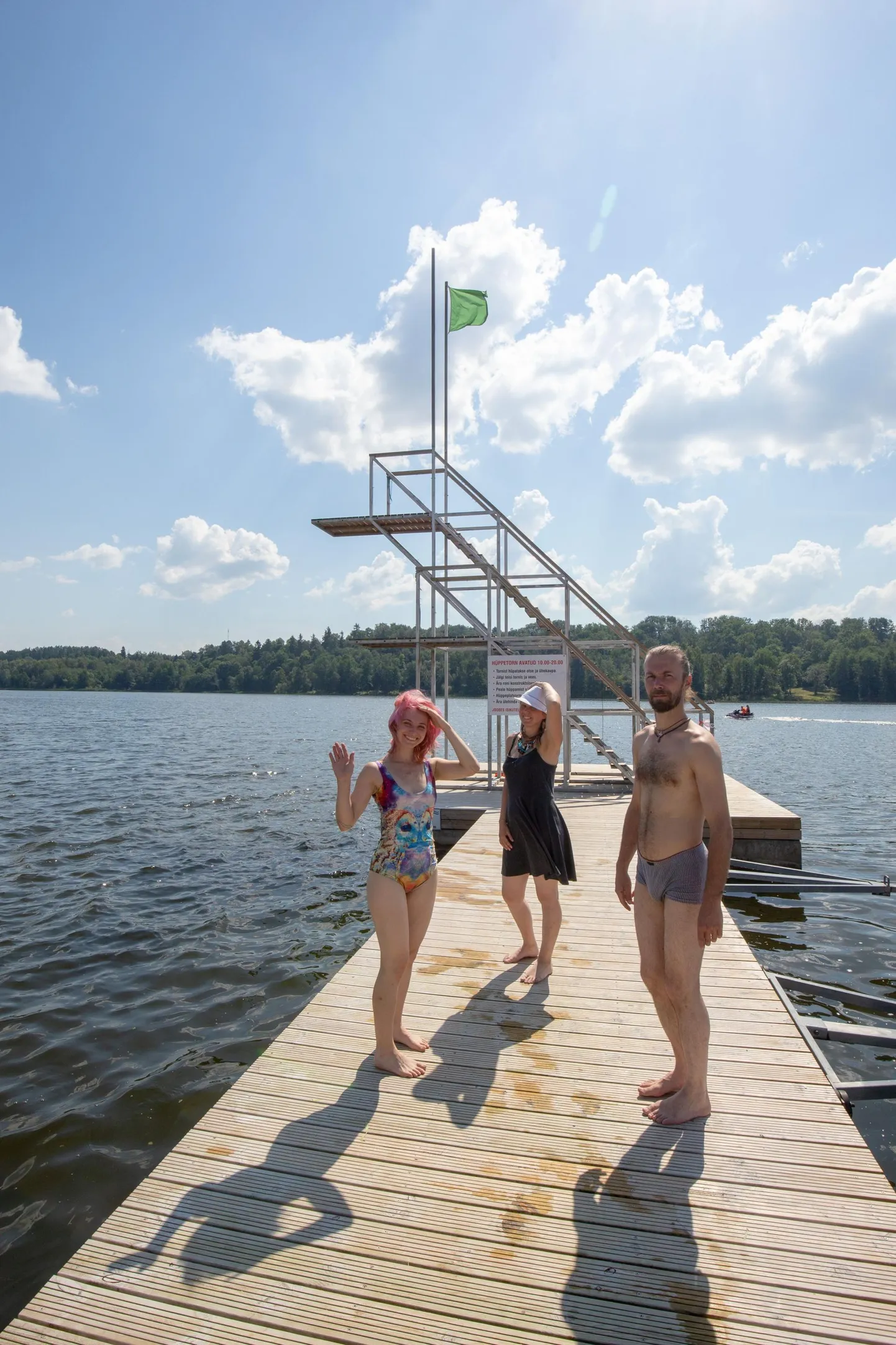 Vettehüppetorn avatakse Viljandis taas kolmapäeval.