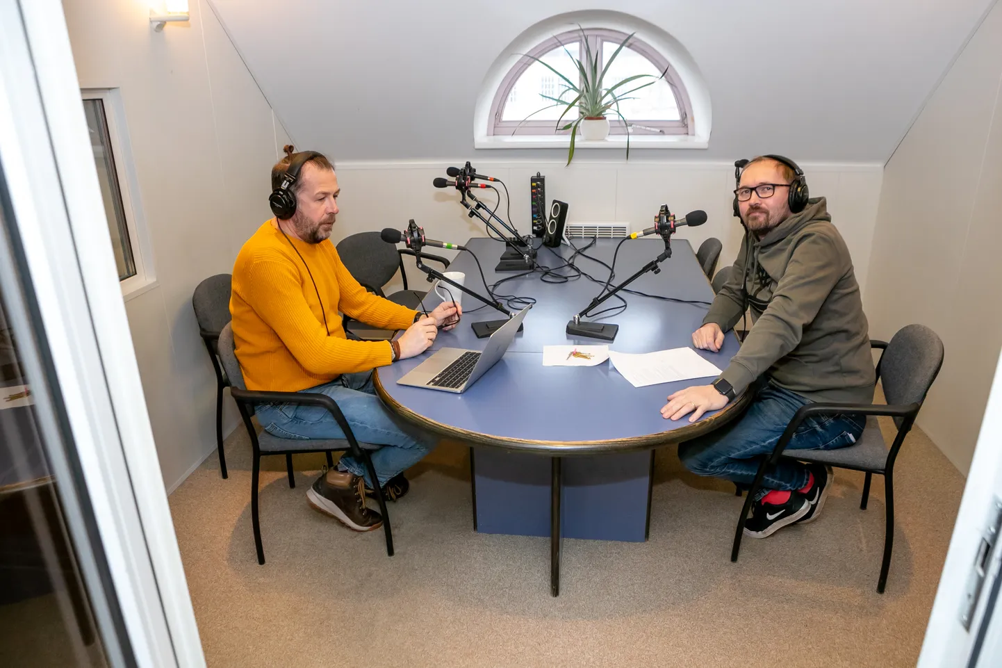 Raul Vinni ja Ahto Nellis Kadi raadio saates "Siin me oleme"
