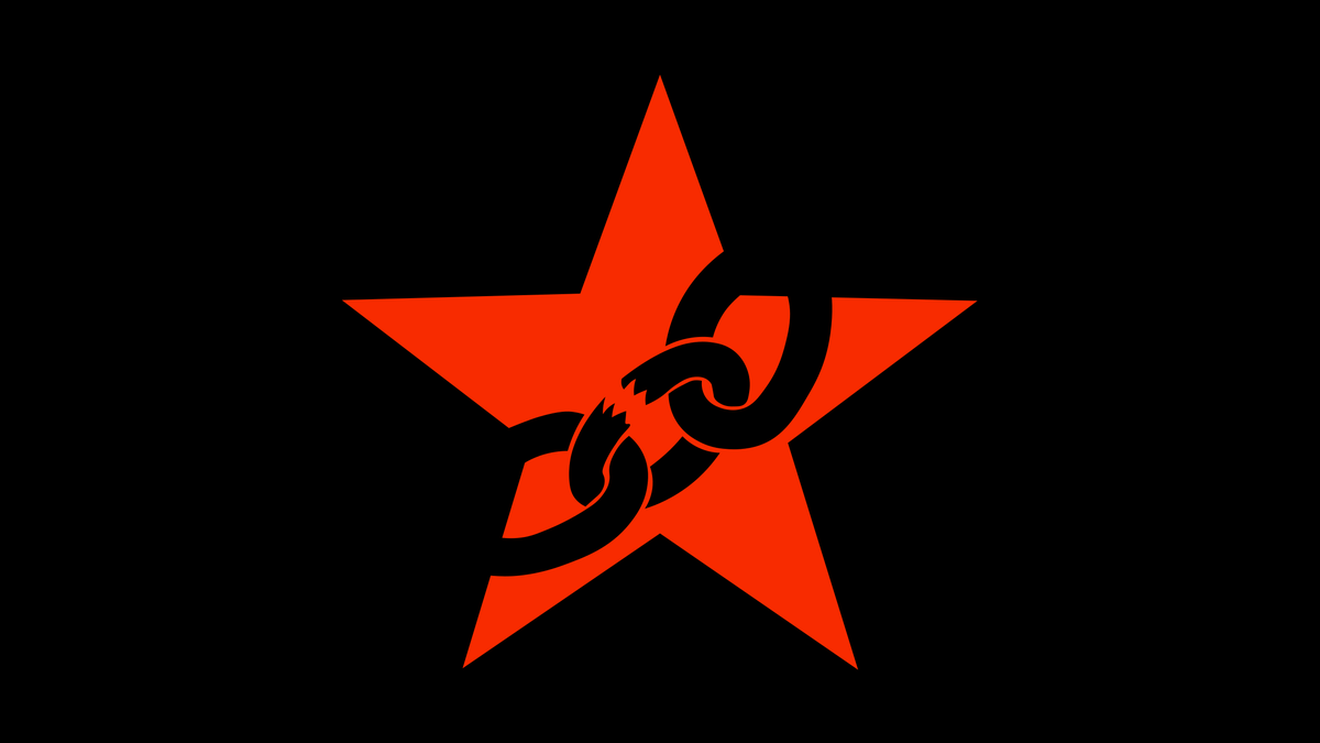 Anarho-Kommunistide Võitlusorganisatsiooni lipp