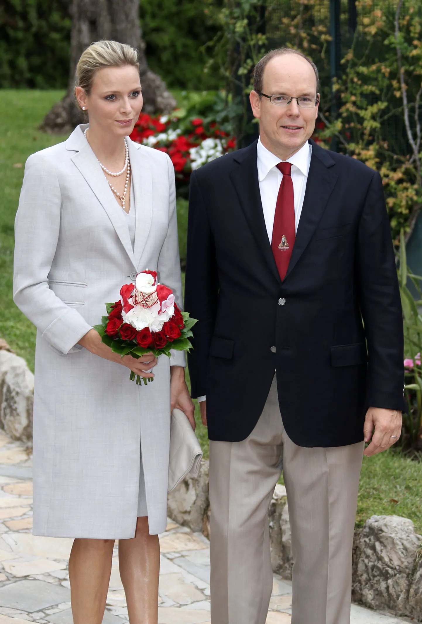 Monaco vürst Albert II ja vürstinna Charlene