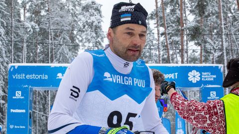 Andrus Veerpalu tuli Eesti meistrivõistlustel taas medalile