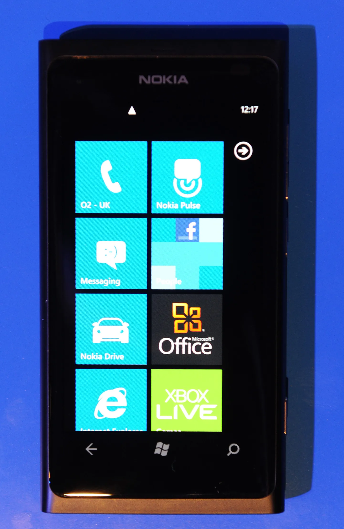 Nokia Lumia 800.