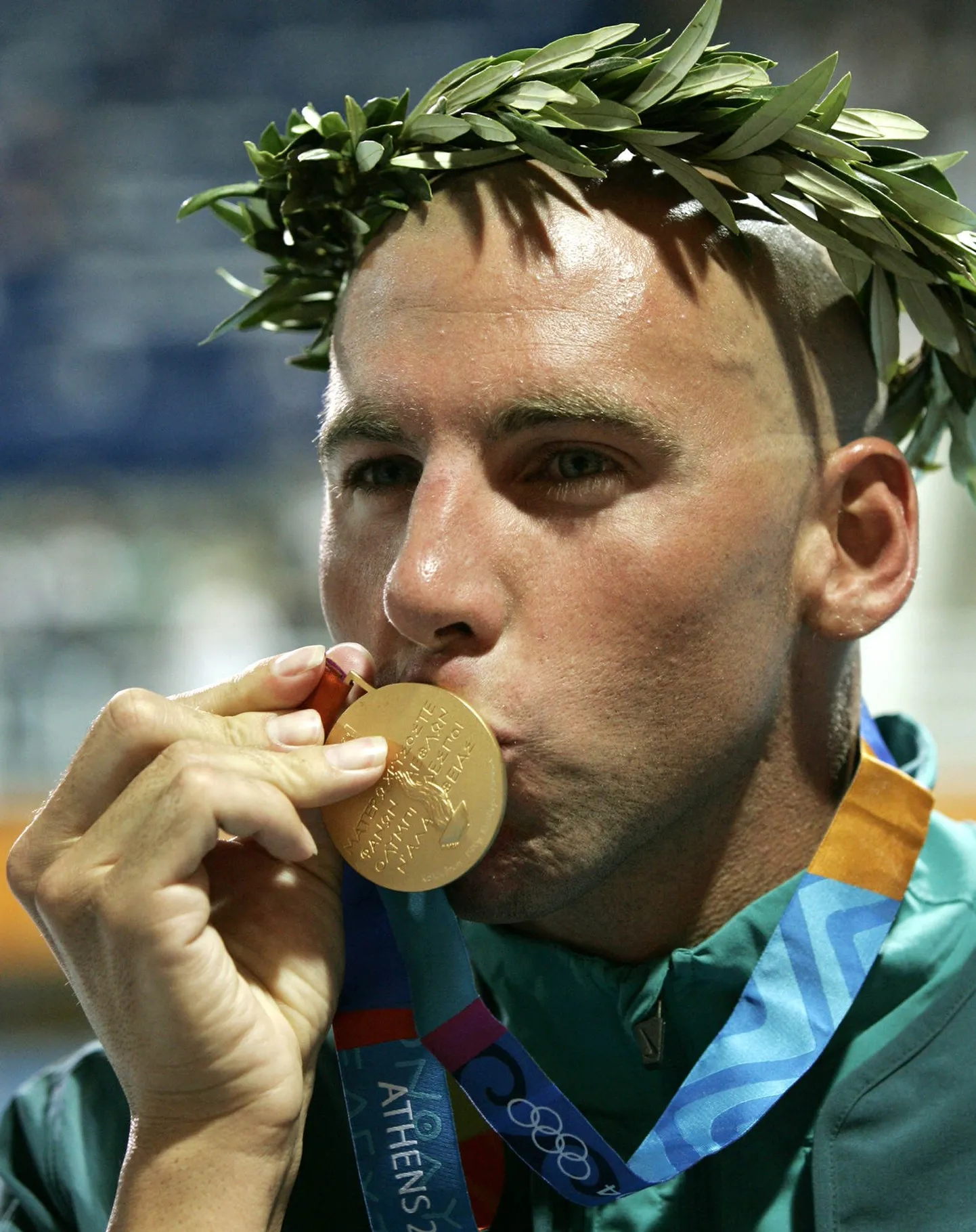 Grant Hackett 2004. aasta Ateena olümpial.