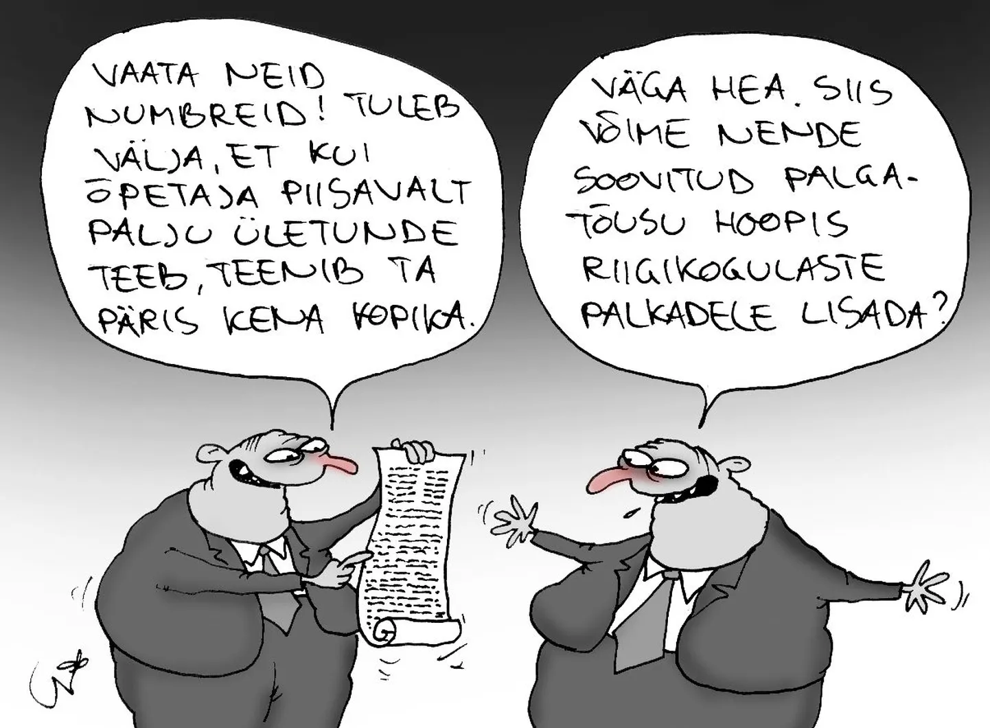 Õpetajad palgatõusu ei vaja.
