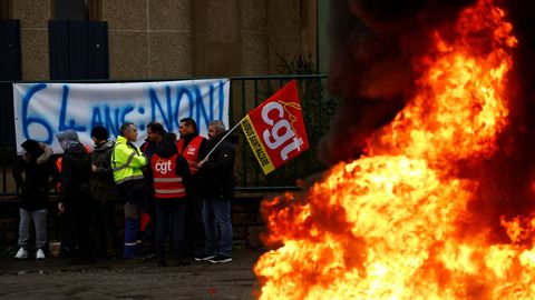 Prantsusmaa valmistub uueks streigiks Macroni pensionireformi vastu