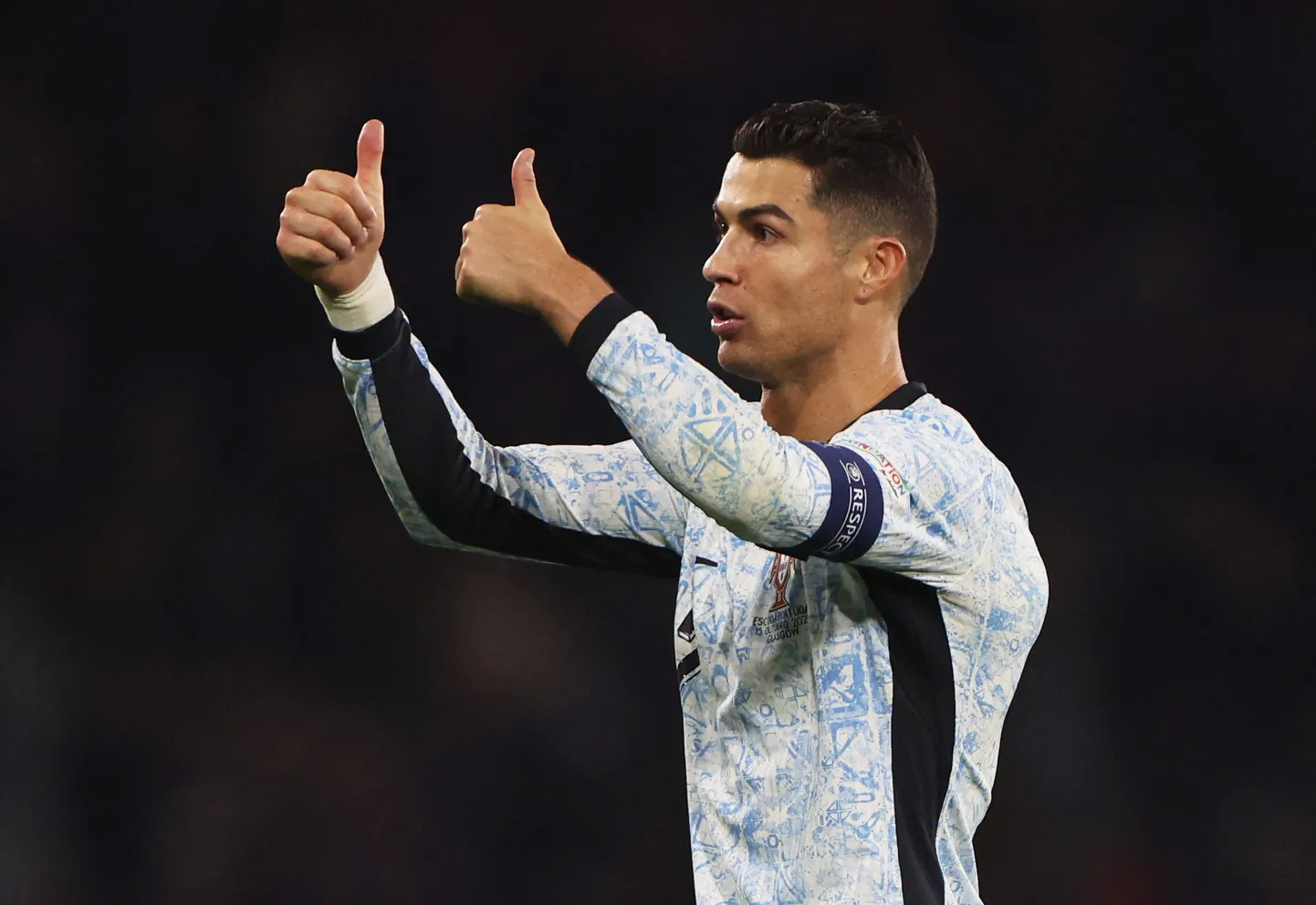 Portugāles futbolists Krištianu Ronaldu