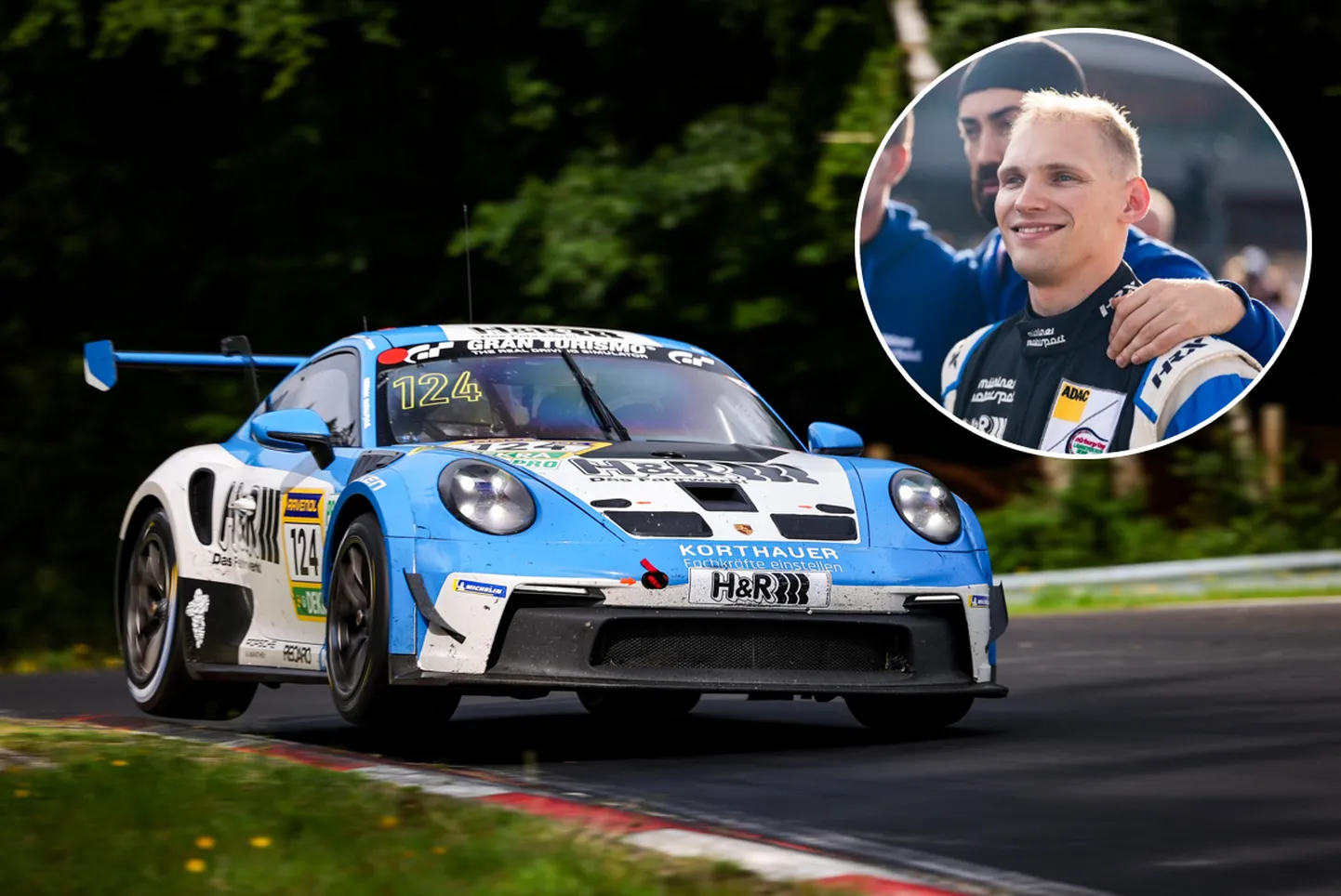 Martin Rump kuulsal Nürburgringil Porsche 911 GT3 roolis.