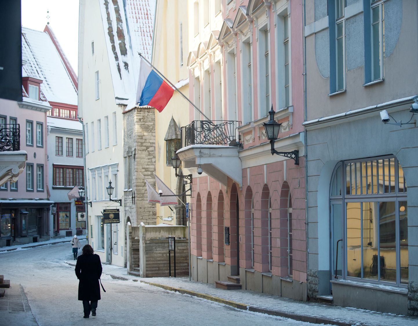 Vene Föderatsiooni Suursaatkond Tallinna vanalinnas.