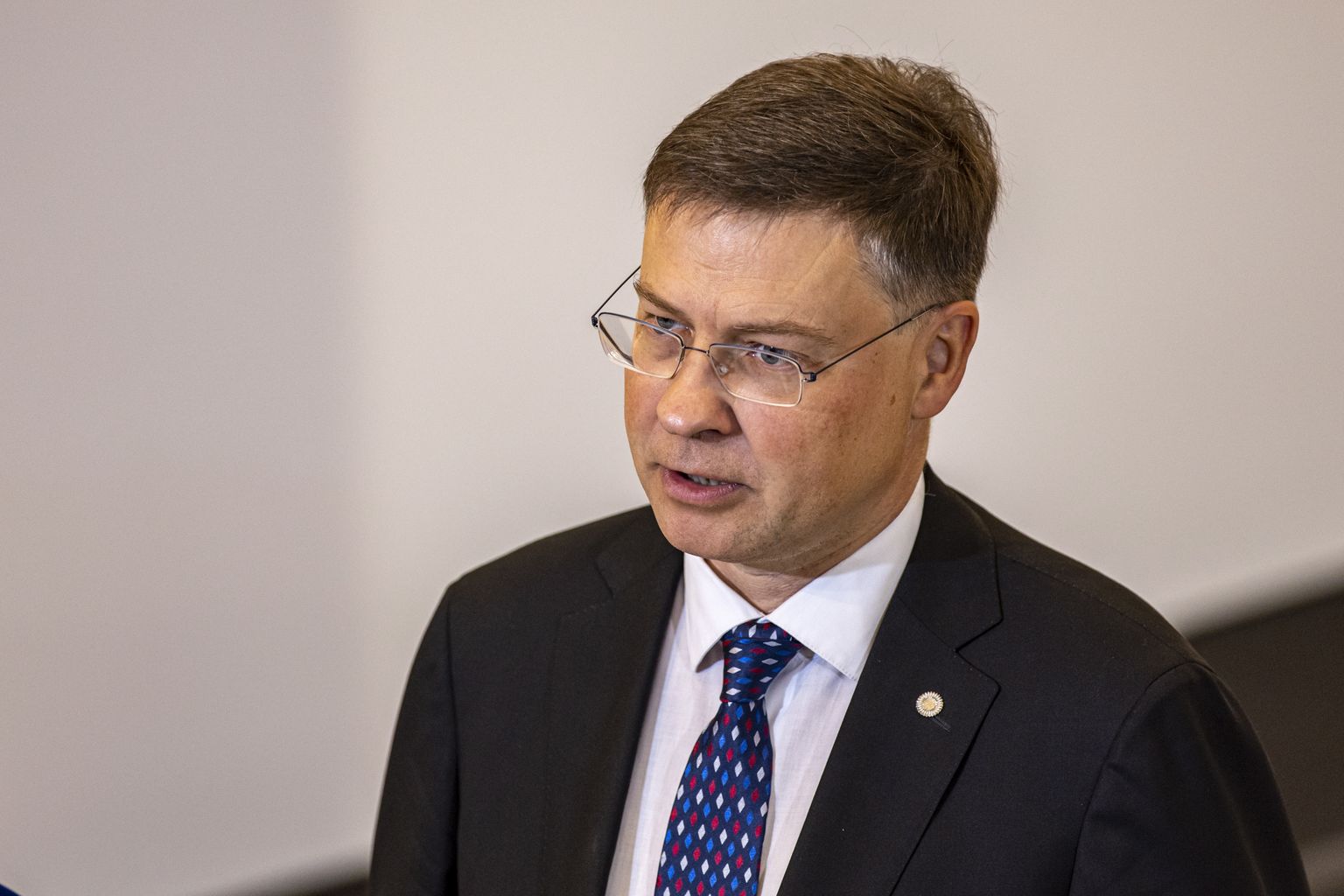 Euroopa Komisjoni asepresident Valdis Dombrovskis.