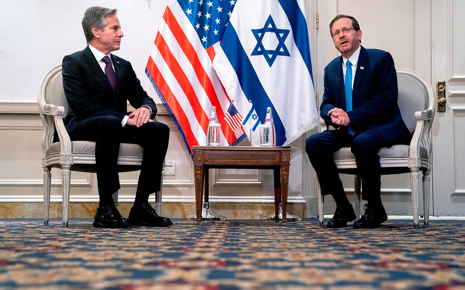 Президент Израиля и госсекретарь США