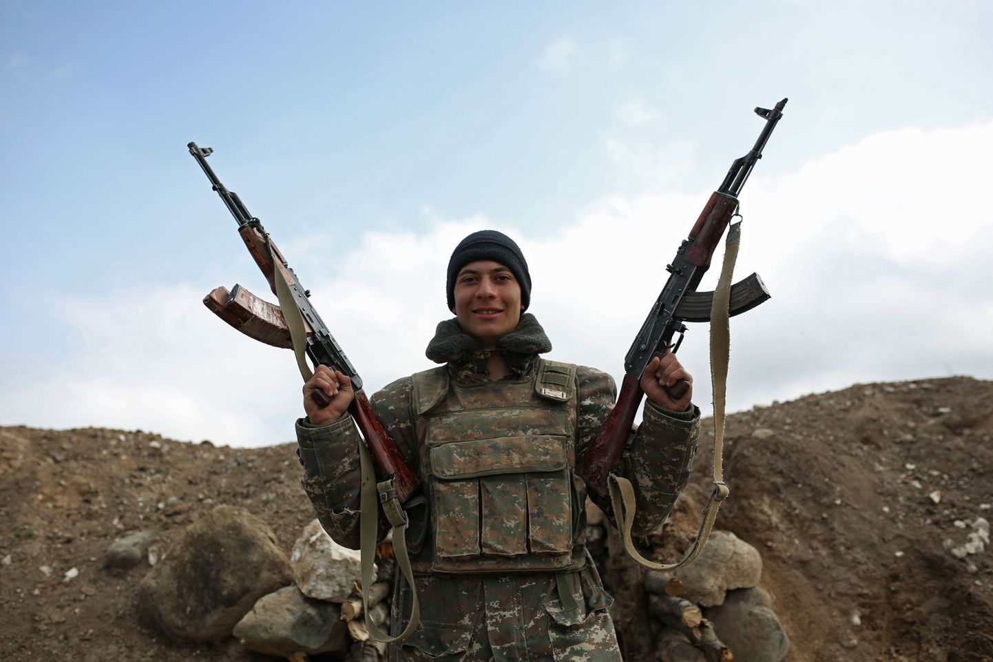 Armeenia sõdur Mägi-Karabahhia piirkonnas