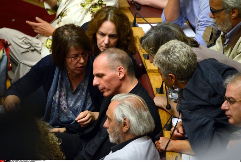 Kreeka parlament kiitis rahvahääletuse heaks.                                                              Foto: SIPA / Scanpix