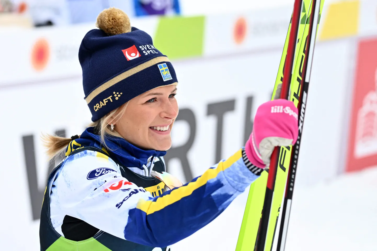 Rootsi murdmaasuusataja Frida Karlsson.