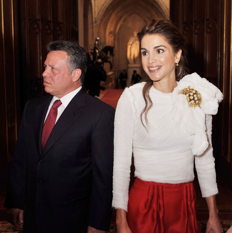 Jordaania kuningas Abdullah II ja kuninganna Rania