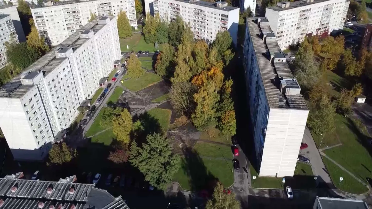 Двор в Пурвциемсе