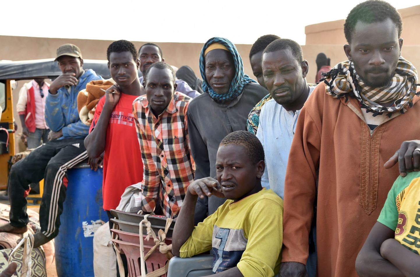 Euroopasse pürgijad Nigeri põhjaosas Agadezis.