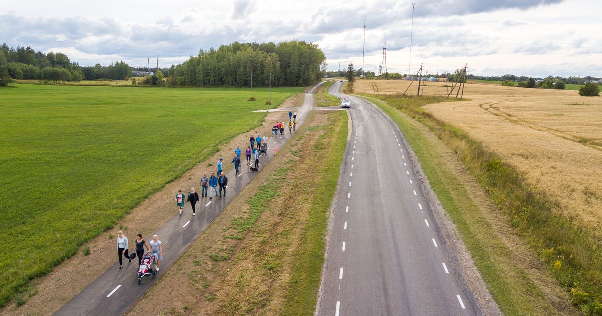Valmis üle poole miljoni euro maksnud kergliiklustee