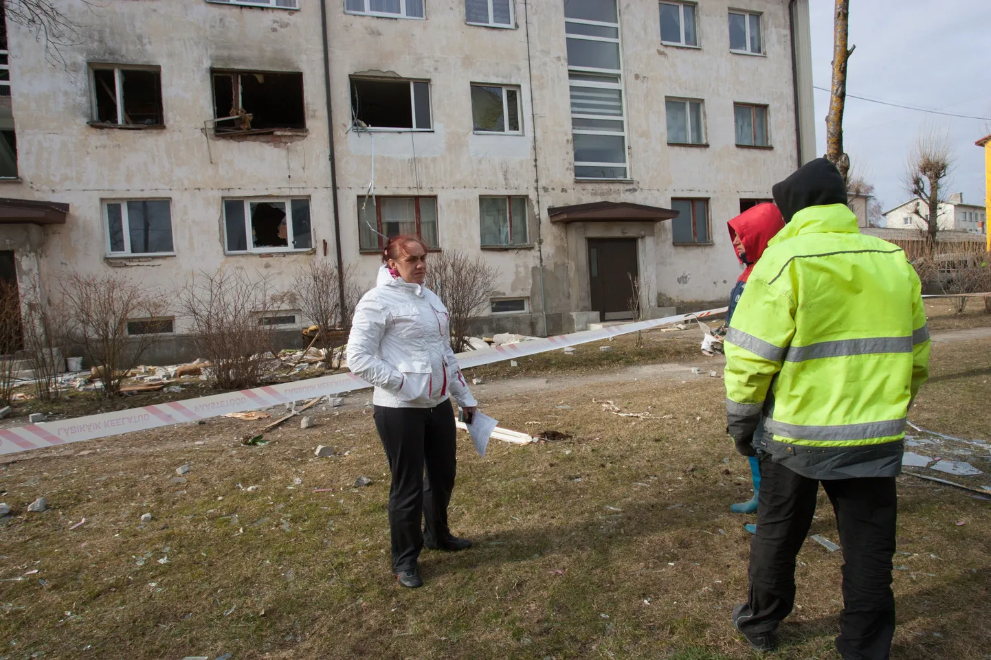 Ööl vastu 11. aprilli toimus Kundas Aia tänaval gaasiballooni plahvatus.