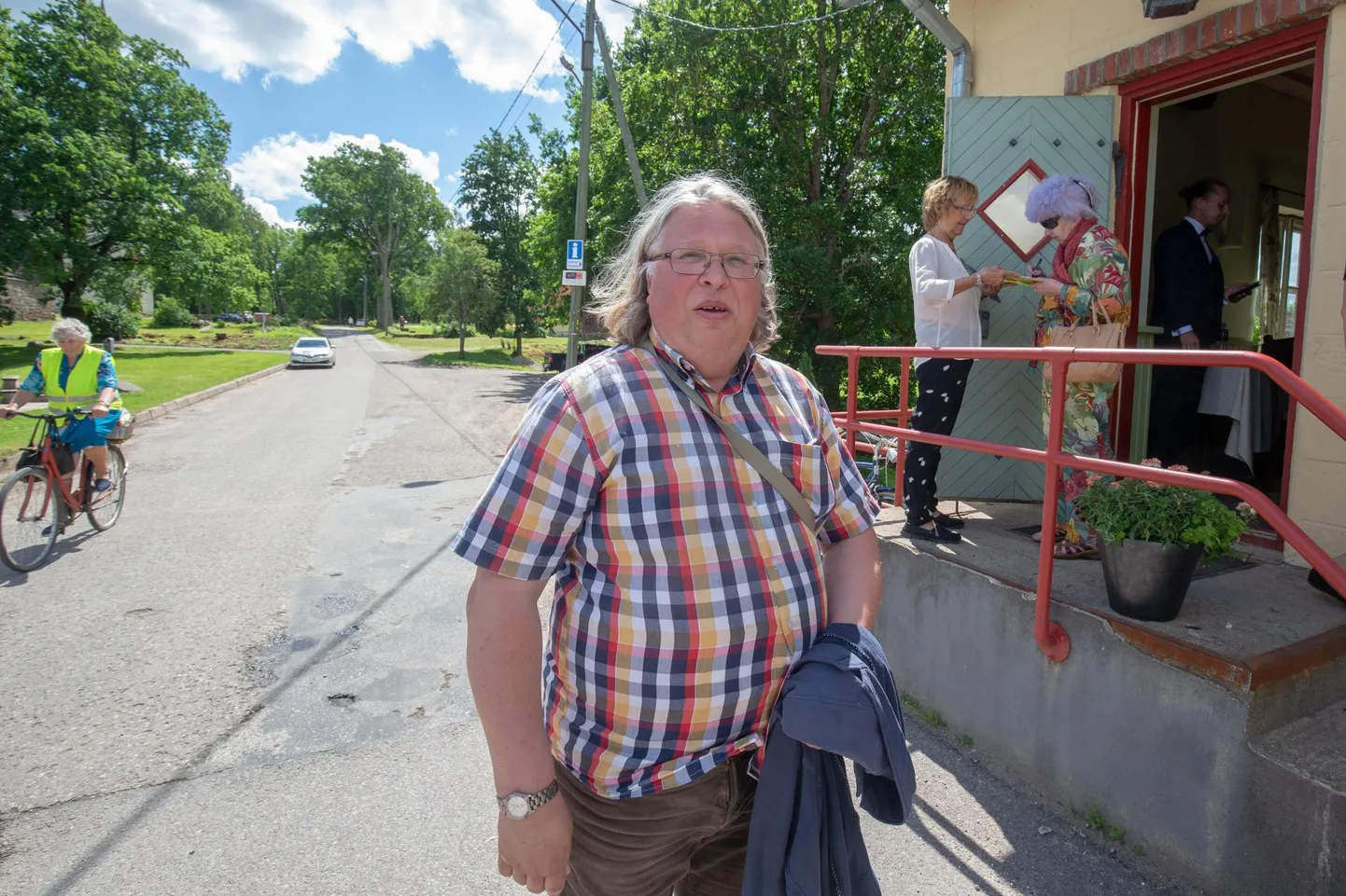 Suure-Jaani muusikafestivali kunstiline juht on selle algusest saadik olnud organist ja muusikaprodutsent Andres Uibo. Ülesvõte pärineb 2019. aasta festivali ajast.