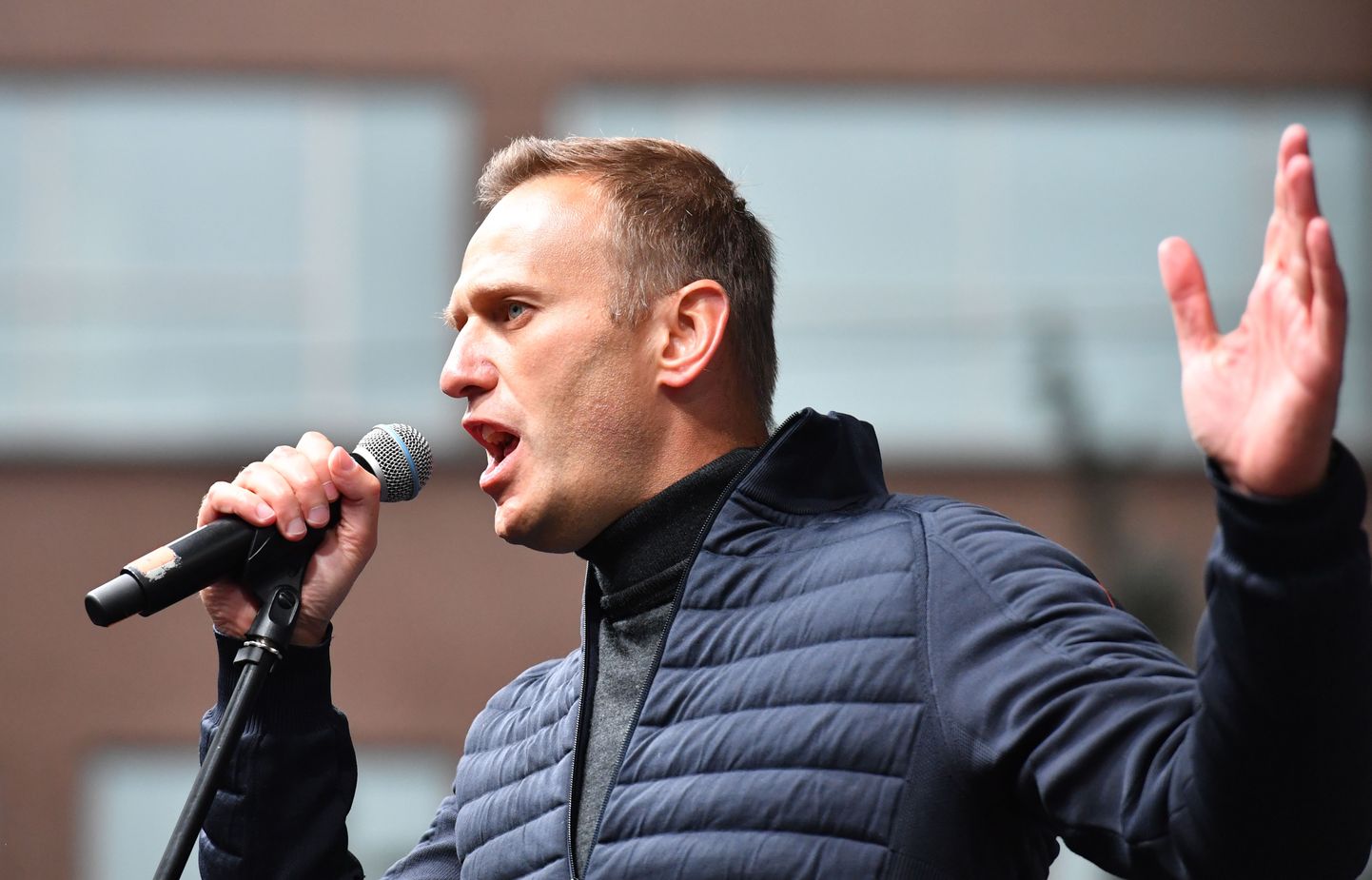 Vene opositsioonijuht Aleksei Navalnõi 29. septembril.