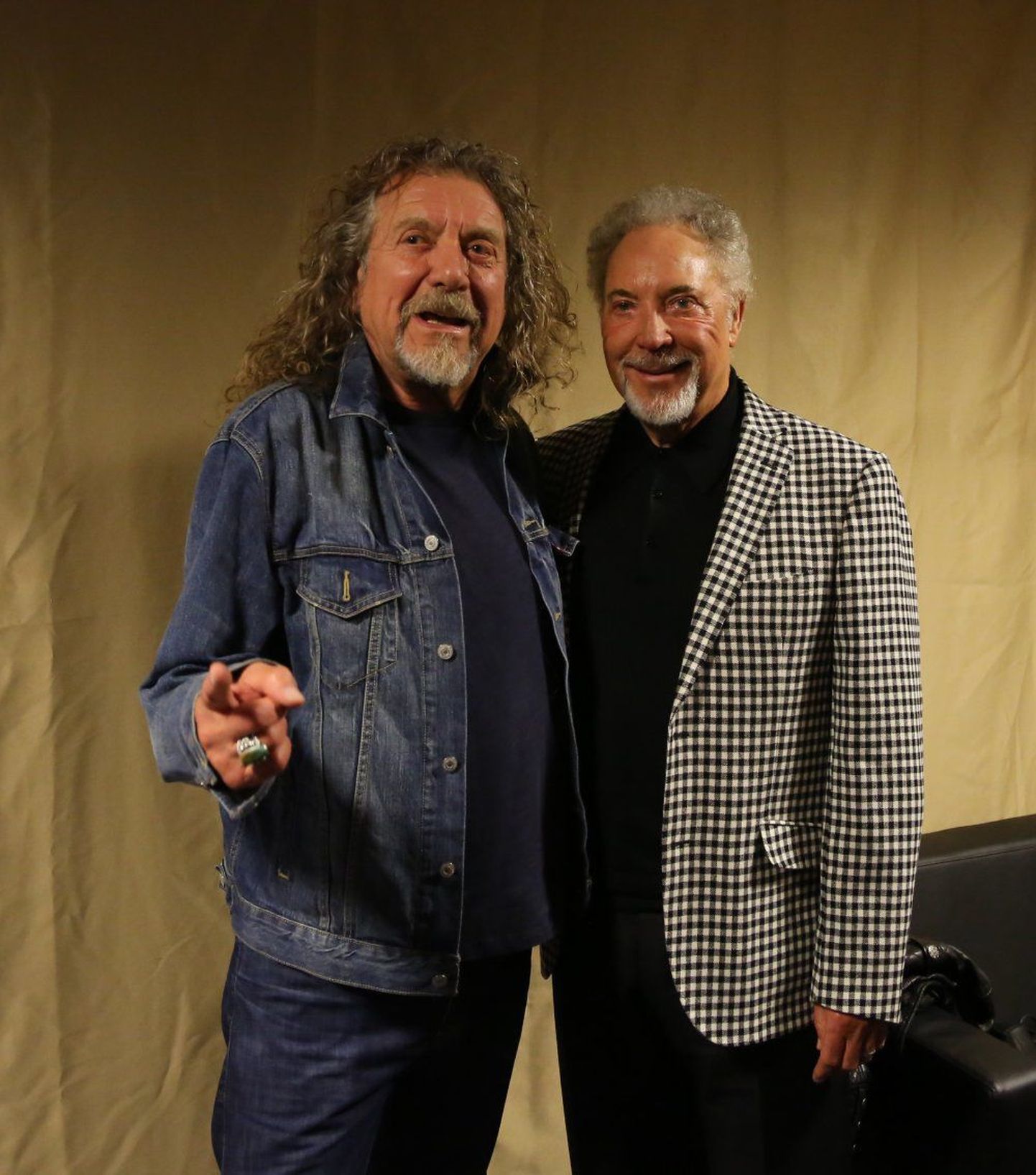 Robert Plant ja Tom Jones koos Tallinnas