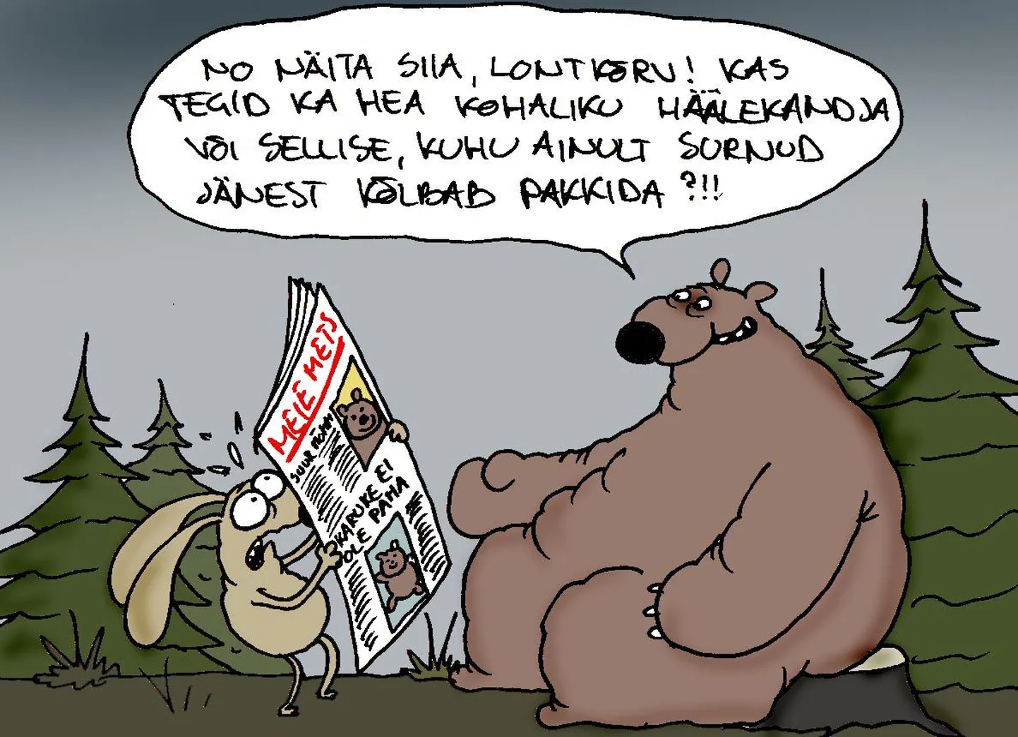 Kohalikud võimulehed.