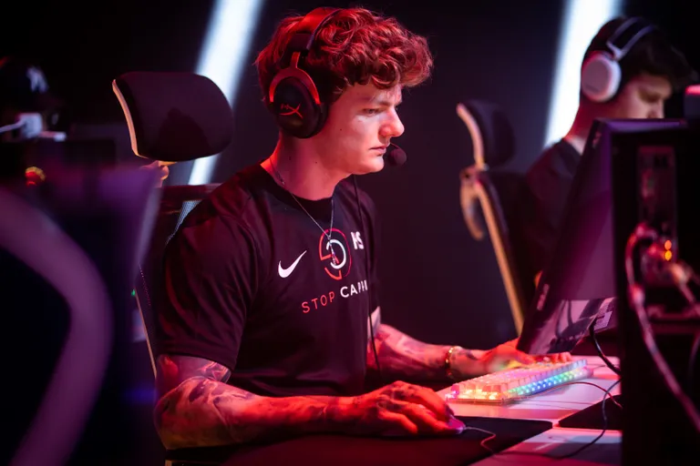 Kevin «HS» Tarn Tallinnas ROG CS:GO Liiga finaalis