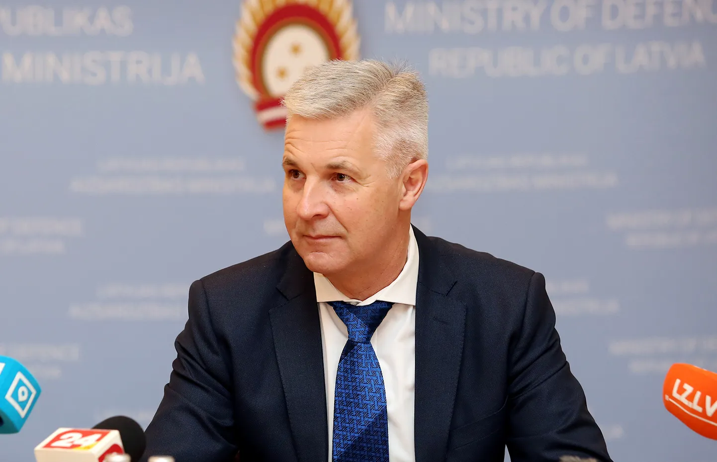 Latvijas aizsardzības ministrs Artis Pabriks