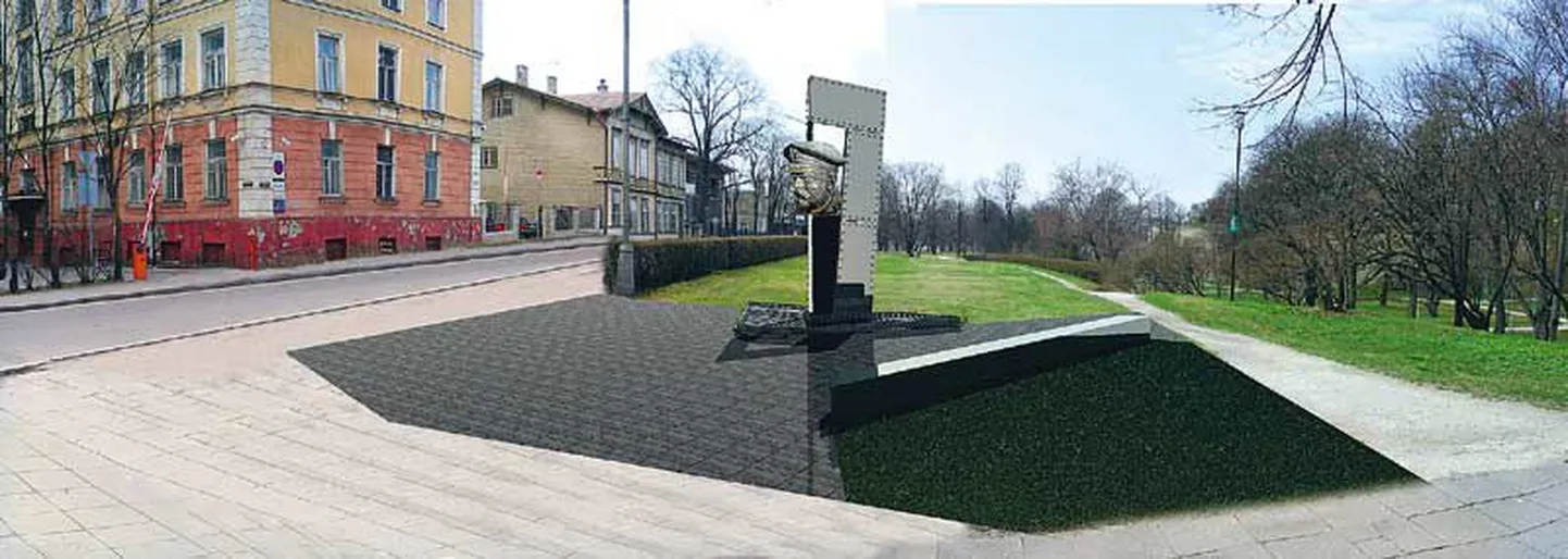 Kaitseliidu ja Tallinna linna esindajad lubavad, et skulptor Tõnu Maarandi kujundatud admiral Johan Pitka pronkspea leiab oma koha Hirvepargi nurgal, Toompea ja Wismari tänavate ristmikuga külgneval haljasalal.
