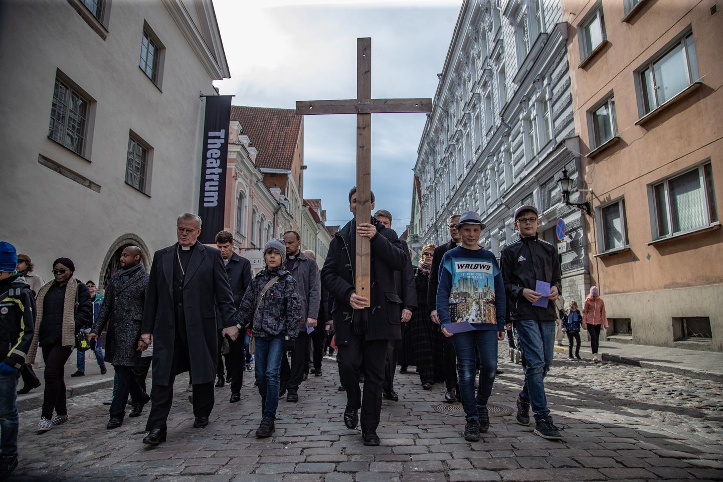 Крестный ход в Таллинне в 2019 году.