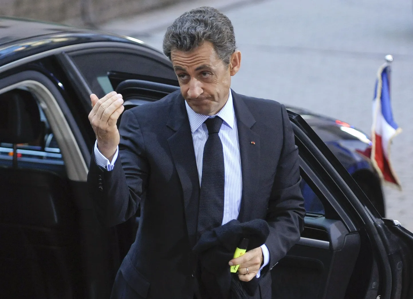 Prantsusmaa peaminister Nicolas Sarkozy.