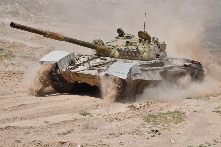 T-72 tank.