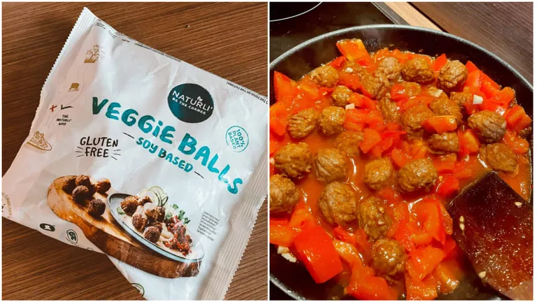 Veganpallidega tomatikaste.