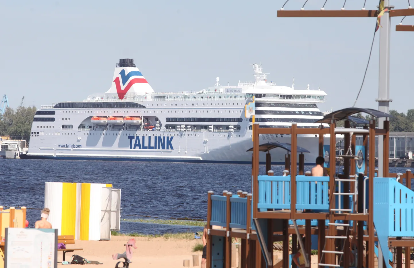 Tallinki laev Riias