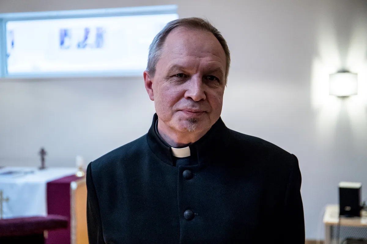Vanemkaplan Tarmo Linnas Viru vanglas Jõhvis. Foto: Sander Ilvest/Postimees